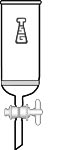 Chromatography Column, Fritted with Stopcock